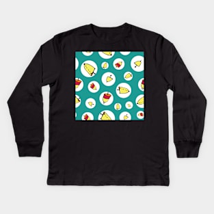 Christmas Bells were Ringing Kids Long Sleeve T-Shirt